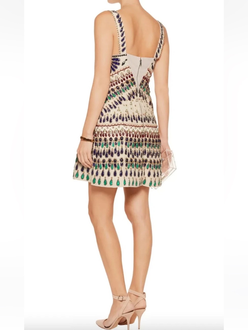 Alice + Olivia FOWLER Beaded Dress NWT - Picture 5 of 12